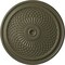 Ekena Millwork Trinity Ceiling Medallion (Fits Canopies up to 3"), Hand-Painted Painted Turtle, 22"OD x 1 3/4"P CM22TNPTF - alternate 1